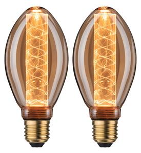 P 5072 Inner Glow Edition sada LED žárovka E27 230V 2x4W 1800K zlatá spirála - PAULMANN
