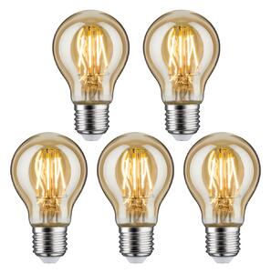 P 5147 Vintage Edition set LED žárovka E27 230V 4,7W 2500K zlatá - PAULMANN