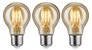 P 5079 Vintage Edition set LED žárovka E27 230V 3x4,7W 2500K zlatá - PAULMANN