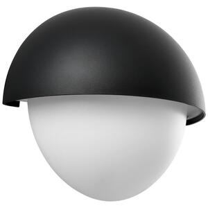 -25 % Dny MOMENTI– Nordlux Černé venkovní nástěnné světlo Scorpius Maxi Round