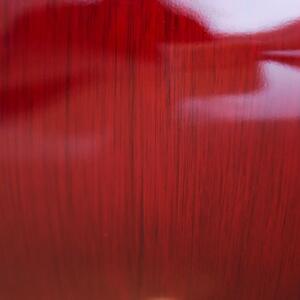 Vivanno dekorační mísa ALEXA 65, sklolaminát, šířka 65 cm, červeno-černý lesk
