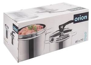 Profi Tlakový hrnec, 7 l + 4 l, nerezový, 2 ks ORION 111740