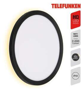 Telefunken 313405TF - LED Venkovní nástěnné svítidlo LED/15W/230V IP44 černá