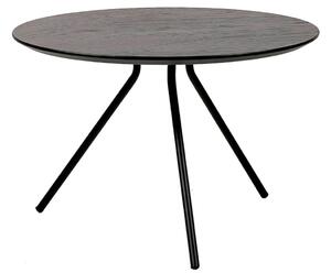 Černý dubový konferenční stolek Somcasa Brian 60 cm