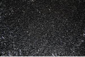 Kusový koberec SHAGGY VERONA černá/stříbro velikost 80x150 cm | krásné koberce cz