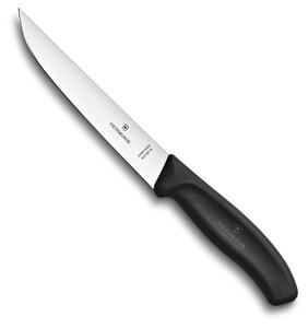 Nůž na porcování masa SWISS CLASSIC 15 cm černý - Victorinox