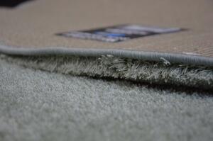 Kusový Kulatý koberec SHAGGY MICRO zelená velikost kruh 120 cm | krásné koberce cz