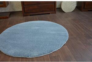 Kusový Kulatý koberec SHAGGY MICRO šedá velikost kruh 100 cm | krásné koberce cz