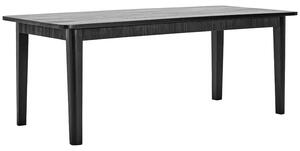House Doctor Černý dřevěný jídelní stůl Balance 200 × 90 cm