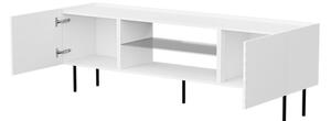 TV stolek/skříňka Gretzo 180 2D EF, Barva: bílá 5903211344893
