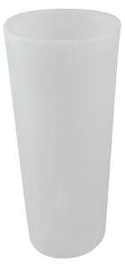FAN I-GECO-VASO-R-L Dobíjecí LED váza dobíjecí GECO bílá 4W 240LM RGBW stmívatelné IP65 vč.dálk.ovladače 60 x 28 cm - FANEUROPE