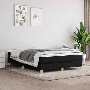 Rám postele s boxspringem černý 140 x 190 cm textil 3120608