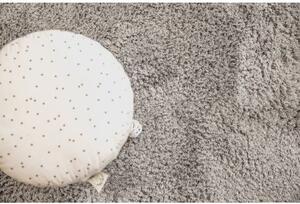 Kusový koberec SHAGGY MICRO stříbro velikost 80x150 cm | krásné koberce cz