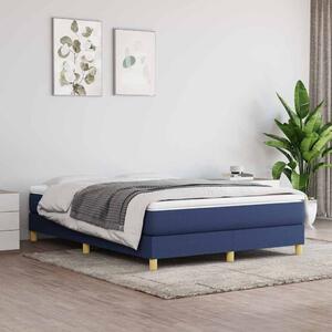 Rám postele s boxspringem modrý 140 x 200 cm textil 3120620