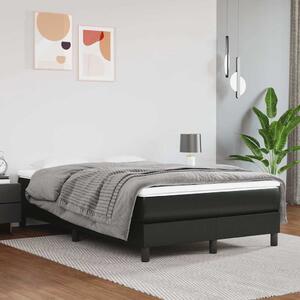 Rám postele s boxspringem černý 120 x 200 cm umělá kůže 3120688