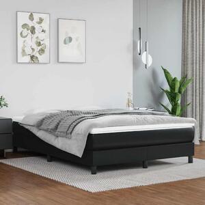 Rám postele s boxspringem černá 140 x 200 cm umělá kůže 3120700