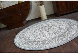 Kulatý koberec SIZAL FLAT 48691/637 VITRÁŽ velikost kruh 120 cm | krásné koberce cz