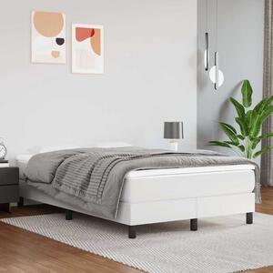 Rám postele s boxspringem bílý 120 x 200 cm umělá kůže 3120689