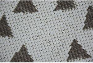 Kulatý koberec FLAT 48715/768 SISAL vitráže velikost kruh 120 cm | krásné koberce cz