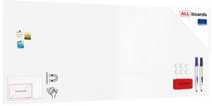 Magnetická tabule SLIMboard bezrámová smazatelná za sucha 300x120 cm, PME300x120