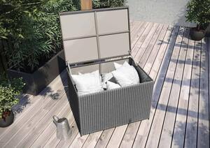 Zahradní truhla/box scatola 100 cm royal šedá 590l - Garden Space