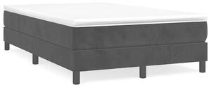 Box spring postel s matrací černá 120 x 190 cm samet 3269679