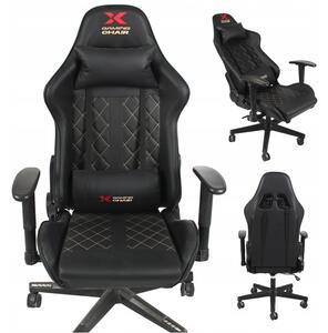 Herní židle Xgaming Xcom2 černo - zlatá