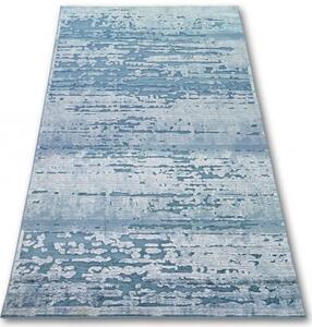 Koberec AKRYL YAZZ 3520 CLOUDS, modro krémový velikost 80x150 cm | krásné koberce cz