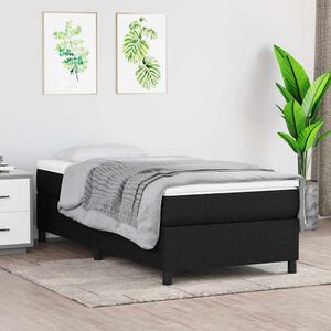 Rám postele s boxspringem černá 80 x 200 cm textil 3120816