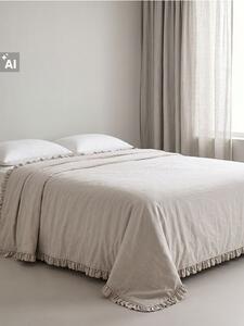 Sinsay - BEDCOVER - krémová