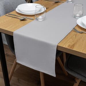 Biante Dekorační běhoun na stůl Rongo RG-016 Světle šedý 20x120 cm
