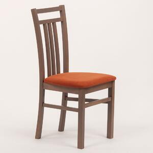 Stima Židle LOTY Odstín: Dub Lanýž, Látky: VELVET terracotta 44