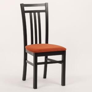 Stima Židle LOTY Odstín: Černá (lak), Látky: VELVET terracotta 44