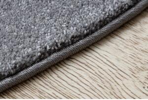 Kulatý koberec PETIT SLONÍK, HVĚZDY, šedý velikost kruh 120 cm | krásné koberce cz
