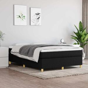 Rám postele s boxspringem černý 140 x 190 cm textil 3120955