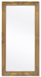 Nástěnné zrcadlo v barokním stylu 120x60 cm zlaté