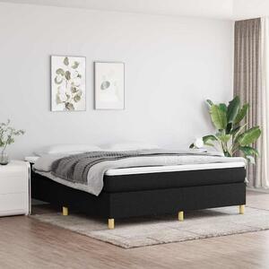 Rám postele s boxspringem černý 180 x 200 cm textil 3120979