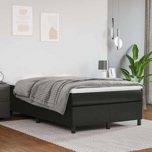 Rám postele s boxspringem černý 120 x 200 cm umělá kůže 3121035