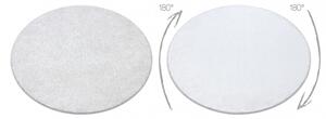 Koberec kulatý SANTA FE krémový 031 hladký, Jednotný jednobarevný velikost kruh 150 cm | krásné koberce cz