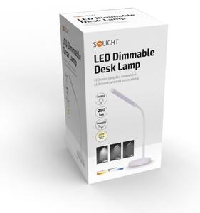 Solight LED stolní lampička, 4W, stmívatelná, 4500K, bílá barva WO52-W
