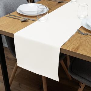 Biante Dekorační běhoun na stůl Rongo RG-032 Krémově bílý 20x120 cm