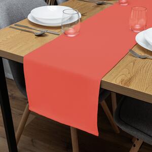 Biante Dekorační běhoun na stůl Rongo RG-037 Korálový 20x120 cm