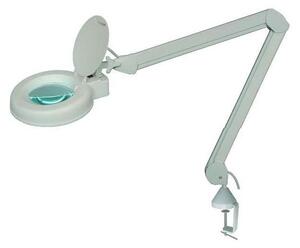 LED Stolní lampa s lupou LED/5W/230V bílá