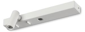 Ideal lux 336794 BONNE NUIT nástěnné bodové svítidlo/spot s vypínačem LED 7W 420/340lm 3000K bílá