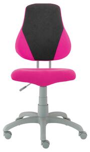 OTOČNÁ ŽIDLE PRO MLADÉ, černá, pink Xora - Dětské otočné židle