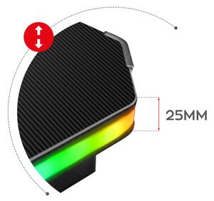 Herní stůl Hero - 2.5 černý RGB