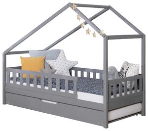 DĚTSKÁ POSTEL SE STŘÍŠKOU 90/200 cm, MID.YOU - Dětské pokoje sestavy, Online Only