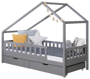 DĚTSKÁ POSTEL SE STŘÍŠKOU 140/200 cm, MID.YOU - Dětské pokoje sestavy, Online Only