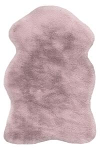 KOBEREC S VYSOKÝM VLASEM, 60/90 cm růžová - Online Only koberce & rohožky, Online Only