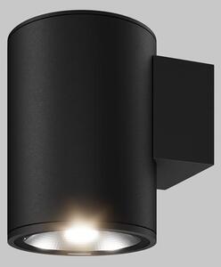 Maytoni Venkovní nástěnné LED svítidlo SHIM, 5W, v. 12 cm, CRI80, IP65 Barva: Černá